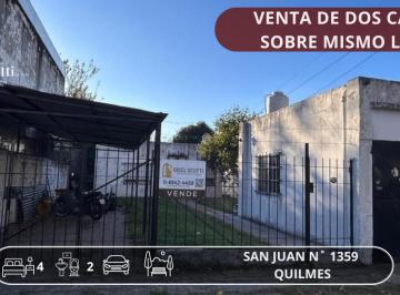 Casa de 5 ambientes, Quilmes · Venta de Casa Para Dos Familias o Inversion