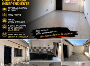 Departamento 90m² Alquiler Villa Bosch · Alquiler 3 Ambientes con Patio! Dueño Directo! Zona Estación Bosch