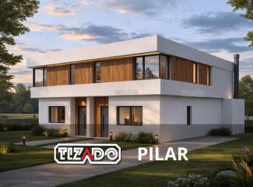 Casa · 147m² · 6 Ambientes · 2 Cocheras · Casa Dúplex en Venta en Springpark Pilar, Pilar, G. B. a. Zona Norte