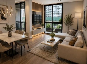 Departamento · 57m² · 2 Ambientes · 1 Cochera · Alquiler de Departamento Moderno - 2 Ambientes con Balcón - a Estrenar - Humboldt 877, Villa Crespo