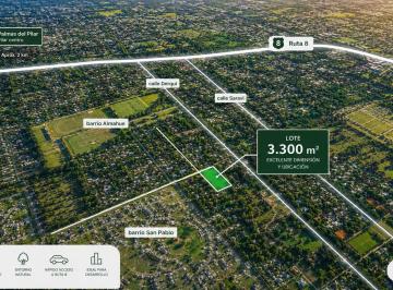 Terreno · 3326m² · Venta Terreno La Lonja Pilar 3300 m²