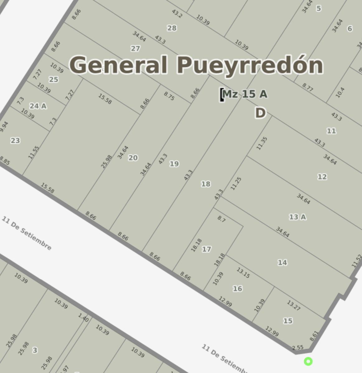 Oportunidad – lote con gran proyección comercial