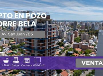 Departamento · 65m² · 3 Ambientes · 1 Cochera · Venta Departamento 1 Dorm. C/cochera Torre Bela