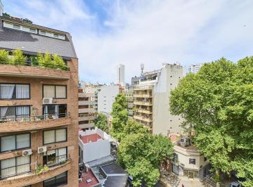 Vista desde el balcón · Venta Departamento Palermo Las Cañitas Duplex Cochera Dependencia Baulera Apto Crédito