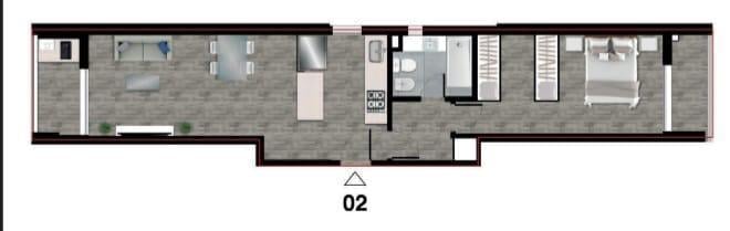 Departamento · 52m² · 2 Ambientes