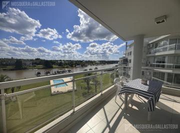 Departamento · 50m² · 2 Ambientes · 1 Cochera · Alquiler Temporario. Excelente Departamento de 2 Ambientes con Cochera Vista Al Rio y Bahía.