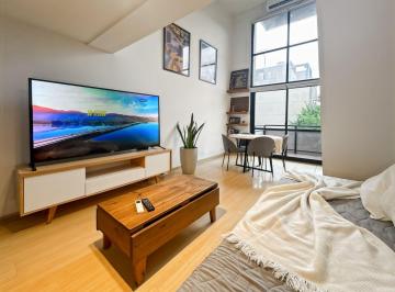 Departamento de 2 ambientes, Belgrano · Duplex 1 Dormitorio en Alquiler con Espacio Guarda Coche