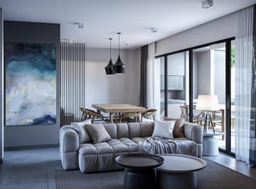 PH · 160m² · Exclusivo Duplex en Venta en Solares de Manantiales de 3 Dorm, Cava y Pileta, Frente a Espacio Verde