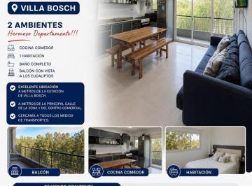 Departamento · 40m² · 2 Ambientes · Departamento - Villa Bosch