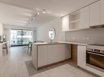 Departamento · 78m² · 3 Ambientes · 1 Cochera · Departamento en Alquiler Tres Ambientes Palermo Hollywood Edificio de Categoría Moderno y Amoblado