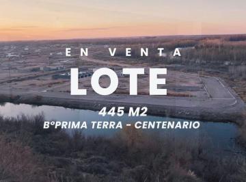 Terreno · 445m² · Venta Lote B° Prima Terra Lote 12 Mzna 68