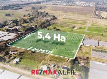 Terreno · 54000m² · Ha en Venta City Bell, Las Banderitas