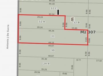 Terreno · 634m² · En Venta Terreno Ideal Emprendimiento 36 Unidades