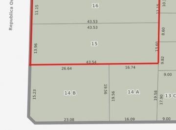 Terreno · 1131m² · Terreno en Venta Ideal Emprendimiento 64 Unidades
