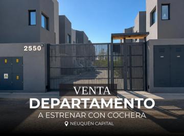 Departamento · 44m² · 2 Ambientes · 1 Cochera · Departamento a Estrenar en Venta 1 Dormitorio con Cochera, Confluencia Urbana, Neuquén Capital