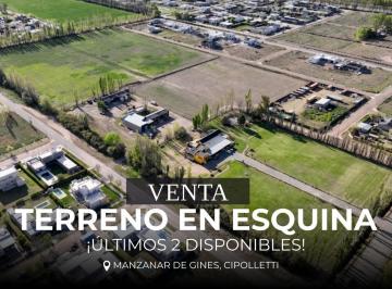 Terreno · 600m² · En Venta Terreno en Esquina Manzanar de Gines