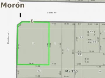 Terreno · 400m² · Venta Moron Centro Lote 820 m² Salida a 2 Calles