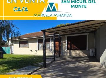 Casa · 89m² · 3 Ambientes · 1 Cochera · Casa en Venta - San Migel del Monte