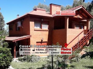 Casa · 280m² · 10 Ambientes · 4 Cocheras · Casa - Piedra Blanca Arriba