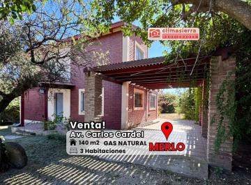Casa · 120m² · 3 Dormitorios · 1 Cochera · Casa en Merlo