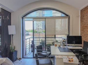 Oficina comercial · 128m² · 5 Ambientes · 1 Cochera · Alquiler Oficina 5 Ambientes con Cochera y Vista Al Dique – Puerto Madero.