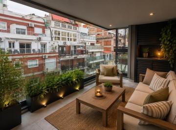 Departamento · 73m² · 3 Ambientes · 3 Amb en Recoleta - Balcón Terraza Al Frente a Estrenar