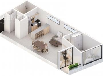 Departamento · 53m² · 2 Ambientes · Venta 2 Ambientes en Palermo Soho - Financiá!