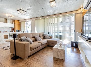 Departamento · 121m² · 4 Ambientes · 4 Cocheras · Depto. en Triplex de 4 Amb Al Frente con Cochera Amoblado en Centro Comercial Villa del Parque