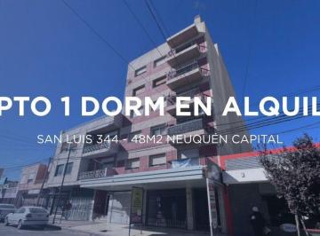 Departamento · 48m² · 3 Ambientes · Departamento en Alquiler en San Luis 348 Neuquén
