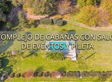 Quinta vacacional · 249m² · 6 Dormitorios · Quinta con Cabañas y Salon de Eventos Pontevedra