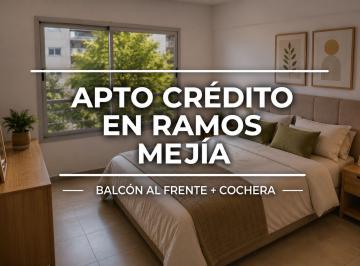 Departamento · 37m² · 2 Ambientes · 1 Cochera · Depto Venta 2 Amb en Ramos Mejia Cochera y Balcon