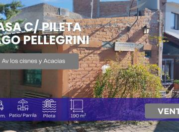 Casa · 96m² · 5 Ambientes · 1 Cochera · Venta Casa 3 Dorm. en Lago Pellegrini