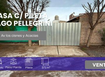Casa · 96m² · 5 Ambientes · 1 Cochera · Venta Casa 3 Dorm. en Lago Pellegrini