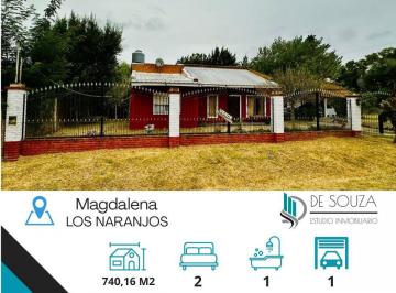 Casa de 4 ambientes, Magdalena · Urgente! con Facilidad de Pago! Casa en Venta, Magdalena. Barrio Los Naranjoscalle 4 y Ruta 11.