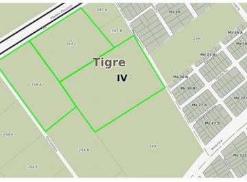 Terreno · 1000m² · Gran Lote de 17ha en Venta Sobre R26 Dique Lujan Tigre