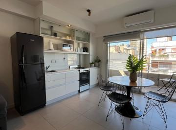 Departamento · 32m² · 1 Ambiente · Departamento Monoambiente Alquiler Temporario Cañitas Balcon