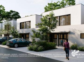 Casa · 96m² · 2 Dormitorios · 2 Cocheras · Lanzamiento Nativas Benavidez - Townhouses