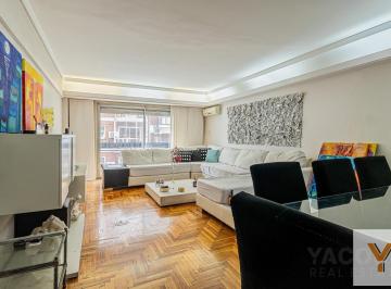 Departamento · 119m² · 4 Ambientes · 1 Cochera · Departamento en Alquiler - 3 Dorm. 3 Baños - Recoleta