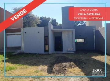 Casa · 80m² · 3 Ambientes · Vendo Casa 2 Dorm. a Estrenar B° Villa Catalina