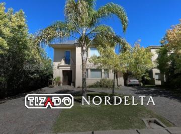 Casa · 173m² · 6 Ambientes · 4 Cocheras · Casa en Venta en Los Alisos, Nordelta, Tigre