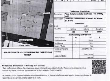Terreno · 300m² · 7 Ambientes · 3 Cocheras · Casa de Dos Plantas Remodelada a Nueva, Maipú 2500