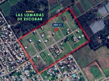 Terreno · 300m² · Venta Lote Terreno 300 m² Las Lomadas de Escobar