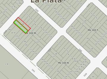 Terreno · 500m² · Lotes en Venta - La Plata