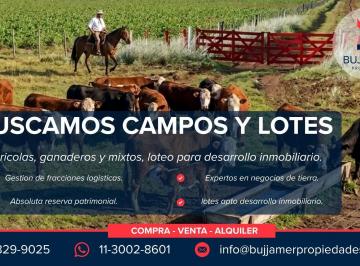 Campo · 10000m² · 1 Ambiente · Buscamos Campos y Lotes | Expertos en Negocios de Tierra