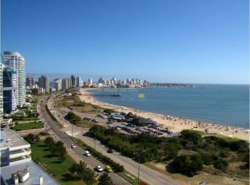 Foto1 · Apartamento en Venta de 3 Dorm. en Punta del Este, Playa Mansa, Edificio Tequendama, Frente