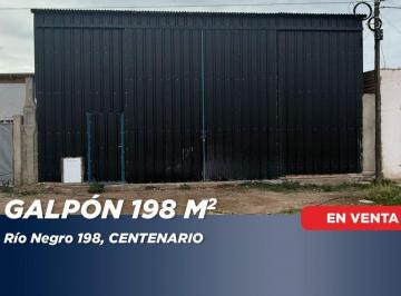 Bodega-Galpón · 198m² · Venta de Galpon a Estrenar en Centenario