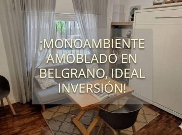 Departamento · 21m² · 1 Ambiente · Venta de Monoambiente en Belgrano Ideal Inversion