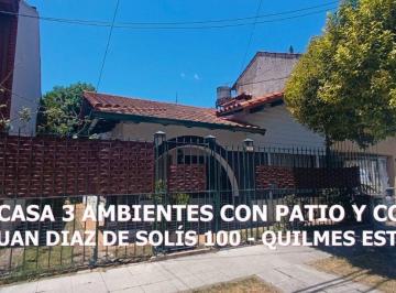 Casa · 80m² · 3 Ambientes · 1 Cochera · Venta Casa 3 Ambientes Quilmes Centro Apto Credito