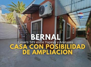 Casa · 72m² · 3 Ambientes · Venta Casa Bernal - Lote Propio - Apta Credito