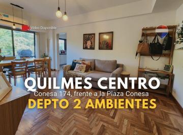 Departamento · 47m² · 2 Ambientes · Venta Depto 2amb Balcón Terraza Fte. Plaza Conesa